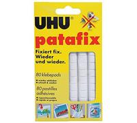 UHU patafix Removable Adhesive Pads, White