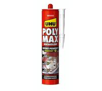 UHU Polymax High Grip Express Cartridge 425g - Glue Mounting Cartridge - Clear - Water Resistant