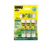 UHU stic ReNATURE - Solvent Free Glue Stick - Made from 98% Natural Ingredients - 4 x 8.2g