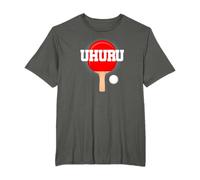 Uhuru Name Boys Table Tennis Ping Pong Game Racket Sports T-Shirt