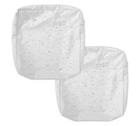 UHVUJDUI 1/2/4pcs Waterproof Seat Cushion Covers 50x50 60x60cm Garden Sofa Cushion Slipcovers With Zipper For Indoor Outdoor Patio Chairs Couch Rattan Furnitur(Color 5,60x60x10cm(2pc))