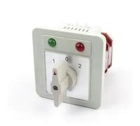 Ui 500V Ith 16A 3 Position Changeover Rotary Cam Switch w LED Indicator Lamps