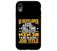 UI Developer Job Title - Funny User Interface Programmer Case for iPhone XR