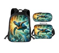 UIAMT Dinasaur Cat Wolf Unicorn Game, Sea Turtle, One Size