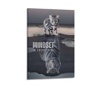 UIASDICX Lion Animal Poster Poster Decorative Painting Canvas Wall Posters And Art Picture Print Modern Family Bedroom Decor Posters 12x18inch(30x45cm)