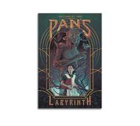 UIASDICX Movie Poster Pan's Labyrinth Poster Decorative Painting Canvas Wall Posters And Art Picture Print Modern Family Bedroom Decor Posters 24x36inch(60x90cm)