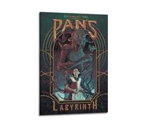 UIASDICX Movie Poster Pan's Labyrinth Poster Decorative Painting Canvas Wall Posters And Art Picture Print Modern Family Bedroom Decor Posters 08x12inch(20x30cm)