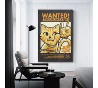 UIASDICX Troublemakers Wanted Decorative Poster Poster Decorative Painting Canvas Wall Posters And Art Picture Print Modern Family Bedroom Decor Posters 16x24inch(40x60cm)