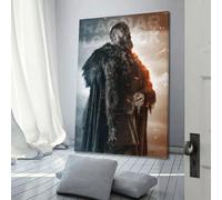 UIASDICX TV Series Vikings Ragnar Lodbrok Poster Poster Decorative Painting Canvas Wall Posters And Art Picture Print Modern Family Bedroom Decor Posters 20x30inch(50x75cm)