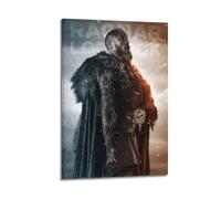 UIASDICX TV Series Vikings Ragnar Lodbrok Poster Poster Decorative Painting Canvas Wall Posters And Art Picture Print Modern Family Bedroom Decor Posters 12x18inch(30x45cm)