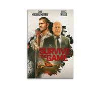 UIASDICX Ultimate Survival War Movie Poster Poster Decorative Painting Canvas Wall Posters And Art Picture Print Modern Family Bedroom Decor Posters 16x24inch(40x60cm)