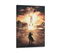 UIASDICX Video Game Fallout New Vegas Courier Poster Poster Decorative Painting Canvas Wall Posters And Art Picture Print Modern Family Bedroom Decor Posters 08x12inch(20x30cm)