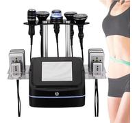 UIBAO Portable 40K RF Cavitation Machine 7 in 1 Vacuum Fat Reduction Device with LED Cold Hammer for Eye Head Area Weight Loss Engraving