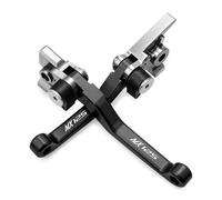 UIBHGVFG Handlebar Clutch for TM MX125 2019 2020 Motorcycle Accessores Foldable Pivot Dirt Bike CNC Handlebar Brake Clutch Levers Handle Lever
