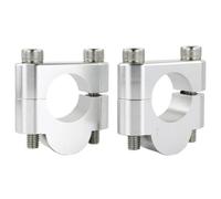UIBHGVFG Handlebar Risers Motorcycle Motorcycle Handlebar Riser Fat Mount Clamps 22mm 7/8" For dominar 250 400ROYAL For ENFIELD Himalayan 450 SCRAM 411 Meteor 350