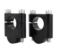 UIBHGVFG Handlebar Risers Motorcycle Motorcycle Handlebar Riser Fat Mount Clamps 22mm 7/8" For dominar 250 400ROYAL For ENFIELD Himalayan 450 SCRAM 411 Meteor 350