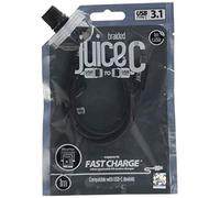 uice USB Type C to C 1m Charger and Sync Cable for Samsung Galaxy S20, S10, S9, S8, S20 Plus, Sony, Apple iPhone 16, 16 Pro, 15, 15 Pro, iPad 2020, Pro 2020, Air 2020, Google Pixel 6 - Black