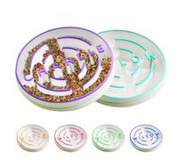 UIDMEN Personalized Slow Feeder Dog Bowls, Pet Puzzle Feeder, Bloat Stop Maze Dishes for All Breeds Pets, Customisable Cat Slow Feeder Bowl with Name, Gifts for Pet Owners, Birthday, Adoption