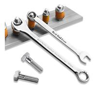 UIDMEN Personalized Wrench with Engraved Text, Custom Steel Wrenches, Best Gift for Dad, Craftsman Gifts, Ratcheting Combination Wrench, Household Garage Tools, Gift for Father Best Man Grandfather