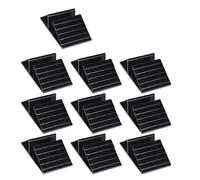 UieoKakeh 10 Pcs Pet Gate Support Feet for Configurable Isolation Fence Freestanding Dog Stabilizer Feet Plastic Triangle Reinforcement Configurable Isolation Fence