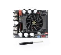 UieoKakeh 1500W 50A High Current Boost Power Module Dual Inductor Full Power Low Ripple Step-Up Moule for Audio Amplifier
