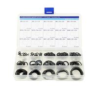 UieoKakeh 3-25mm Wave Spring Washers Assortment Kit 65Mn Manganese Spring Gasket Tri- Washer Bearing Wave Pad Kit