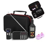 UieoKakeh 6 Pcs Kit with 1 EMF Meter 1 Digital Voice Recorders, 1 Radio 2 LED Light Up Cat Balls & 1 Carrying Case