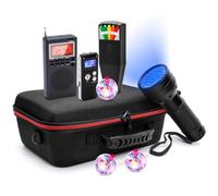 UieoKakeh 8 Pcs Ghost Equipment Kit, for Beginners & Investigators, Complete Ghost Investigation Equipment Bundle with EMF Meter
