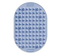 UieoKakeh Acupressure Foot Mat-Silicone-for Pain Relief Flexible Reflexology Massage Pad Portable for Home O& Circulation Blue