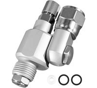 UieoKakeh Anti-Spitting Valve Paint Swivel Joint 7/8" Thread, Airless Paint Adapter 180 Degree Rotation Replacement Part 287030