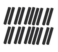 UieoKakeh Comfort Anti-Slip Elastic Eyeglasses Temple Tips 10 Pairs Microstructure Fabric Glass Ear Grip Sleeve