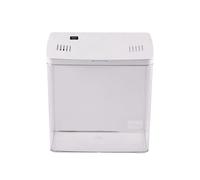 UieoKakeh Desktop Ecological Tank, 1PC Household Fish Tank, Living Room Suitable, Small Mini Fish Tank Design