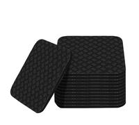 UieoKakeh Floor Protector for Treadmill 12PCS Silicone Mat Pads,Non-Slip Shock Absorbing Pad for Exercise Bike Gym Equipment