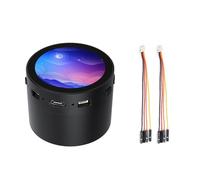 UieoKakeh For DIY Smart Projects RP2350 Round LCD Development Board 1.85 Inch 360x360 Support for IoT Display Module LCD-1.85C-BOX