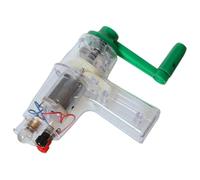 UieoKakeh For Electromagnetic Physics Teaching Model-Hand-Cranked Generator for Primary School Students