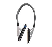 UieoKakeh For GPU Ai for Smart Graphics Card PCIE5.0X16 Extension Cable 90° 128GB/S for Ai Server Artificial Intelligence Data Acquisition