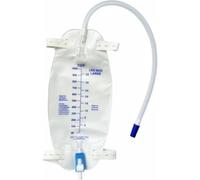UieoKakeh for Urine Collection Bags 10 Pack 1000ml Leg Bag Urinary Drainage Bag, Individually Packaged for Urine Drainage