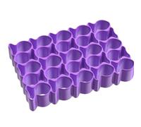 UieoKakeh Gold Fish Cracker Cookie Cutter, 25Pcs Mini Fish Biscuit Cutter, Gold Fish Cutter for Crackers, Plastic Tiny Treats A