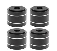 UieoKakeh Isolation Feet Pad Speaker Isolation Stand for Turntable Radio CD AMP Speaker Cabinet Black