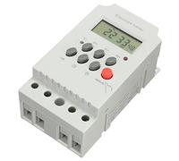 UieoKakeh KG316T-II Din Rail Microcomputer Time Control Switch Time Control Timer AC 220V 25A Digital Timer Switch