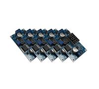 UieoKakeh LM2577 Boost Circuit Board DC-DC Boost Module 3A Output Digital Display Voltage Indicator