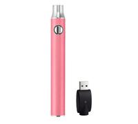 UieoKakeh Mini Soldering Iron 510 Thread 3-Level Temperature Control Iron Pen No Soldering Iron Tip Included 1100mAh USB Chargeable Pink