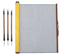 UieoKakeh Nonwoven Water Writing Paper 4 Pcs No Ink Chinese Calligraphy Practice Set 3 Traditional Calligraphy Writing Brush Pens C