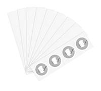 UieoKakeh NTAG213 NFC Tags Stickers Round 50 PCS, Rewritable, 137 Bytes Memory for Most NFC-Enabled Devices