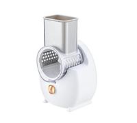 UieoKakeh One-Touch Control Cordless Electric Cheese Grater Shredder Type-C Charging Rotary Automatic Slicer Grinder