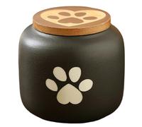 UieoKakeh Pet Memorial Cremation Urns-Funeral for A Small Pet-Ashes and Sealed Ceramic Jar-Burial A