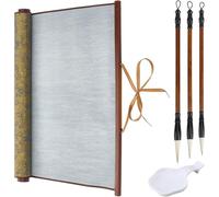 UieoKakeh Reusable Water Writing Magic Cloth Blue Water Paper No Ink for Chinese Calligraphy Set for Beginners C