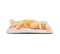 UieoKakeh Self Heating Cat Dog Mat Thermal Self Heating Cat Dog Mat 28.74x 18.9 in Non-Slip Bottom Non Electric Washable for Indoor Outdoor Pets A
