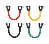 UieoKakeh Skiing Training Wedge Aid Trainer Connector for Ski Tips for Beginners Snow Training, Assorted Colors 4 Pieces
