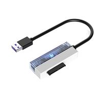 UieoKakeh USB2.0 to 6P+7P Cable to USB 2.0 Adapter for Laptop CD-ROM DVD-ROM ODD Adapter Converter